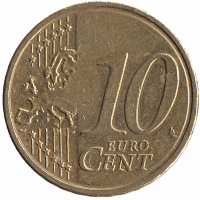 Ирландия 10 евроцентов 2007 год