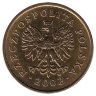 Польша 2 гроша 2002 год
