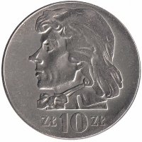 Польша 10 злотых 1970 год