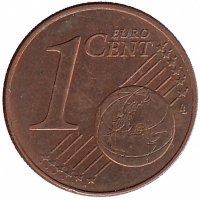Франция 1 евроцент 2008 год