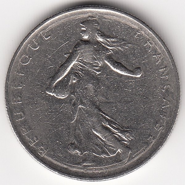 Франция 1 франк 1961 год