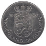 Нидерланды 2 1/2 гульдена 1980 год (Коронация королевы)
