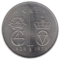 Норвегия 5 крон 1978 год (UNC)