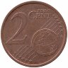 Германия 2 евроцента 2009 год (F)