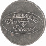 Жетон игровой казино «Blue Diamond» США