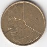 Бельгия (Belgie) 5 франков 1987 год