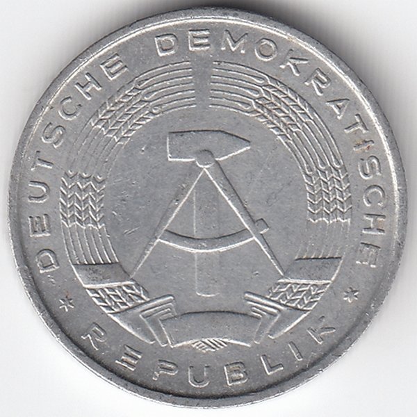 ГДР 10 пфеннигов 1968 год