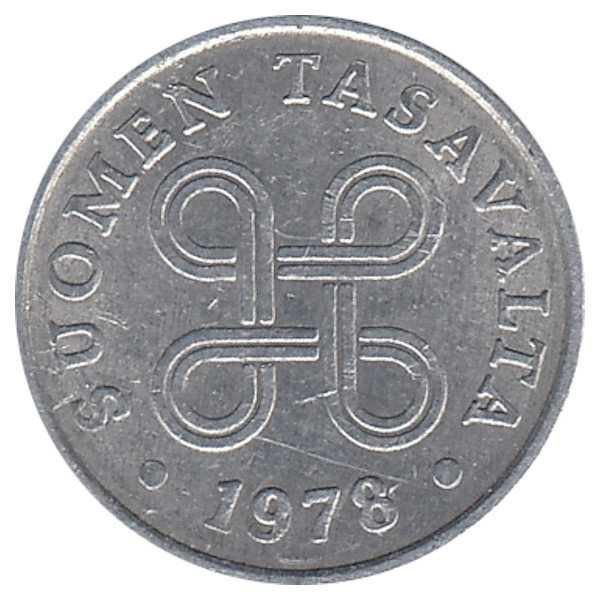 Финляндия 1 пенни 1978 год
