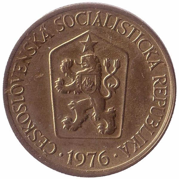 Чехословакия 1 крона 1976 год