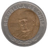 Чили 500 песо 2001 год