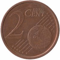 Германия 2 евроцента 2009 год (G)