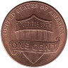 США 1 цент 2010 год (D)