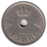 Норвегия 50 эре 1926 год