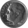 США 10 центов 1985 год (P)