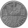 Австрия 10 грошей 1964 год
