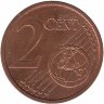 Германия 2 евроцента 2008 год (J)