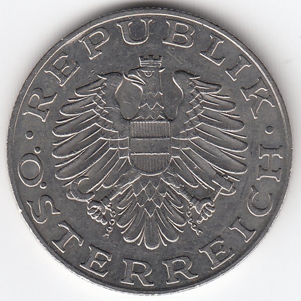 Австрия 10 шиллингов 1992 год
