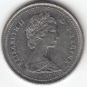 Канада 10 центов 1985 год