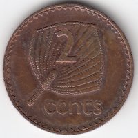 Фиджи 2 цента 1994 год