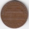 США 1 цент 1968 год (D)