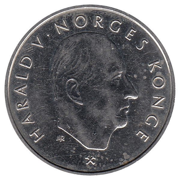 Норвегия 5 крон 1995 год (UNC)