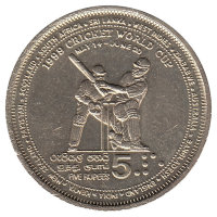 Шри-Ланка 5 рупий 1999 год (XF-UNC)