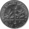 США 10 центов 1986 год (D)