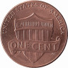 США 1 цент 2019 год (D)