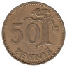 Финляндия 50 пенни 1963 год 