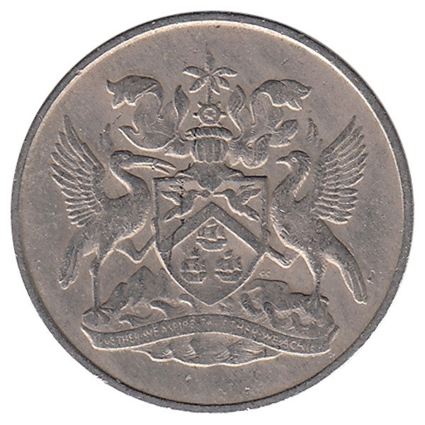 Тринидад и Тобаго 25 центов 1966 год
