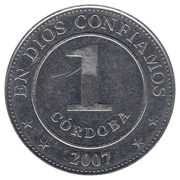 Никарагуа 1 кордоба 2007 год