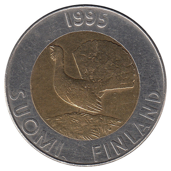 Финляндия 10 марок 1995 год