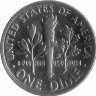 США 10 центов 1989 год (P)