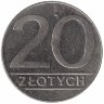 Польша 20 злотых 1990 год