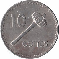 Фиджи 10 центов 1981 год