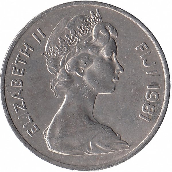 Фиджи 10 центов 1981 год