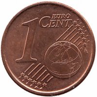 Греция 1 евроцент 2020 год (UNC)