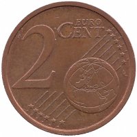 Германия 2 евроцента 2003 год (A)