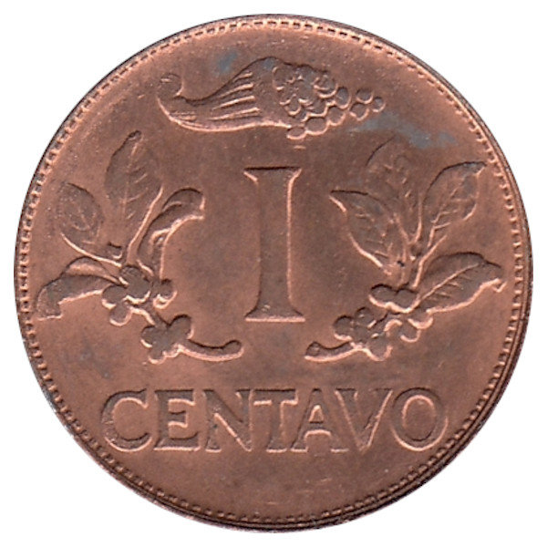 Колумбия 1 сентаво 1967 год