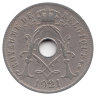 Бельгия (Belgique) 25 сантимов 1921 год