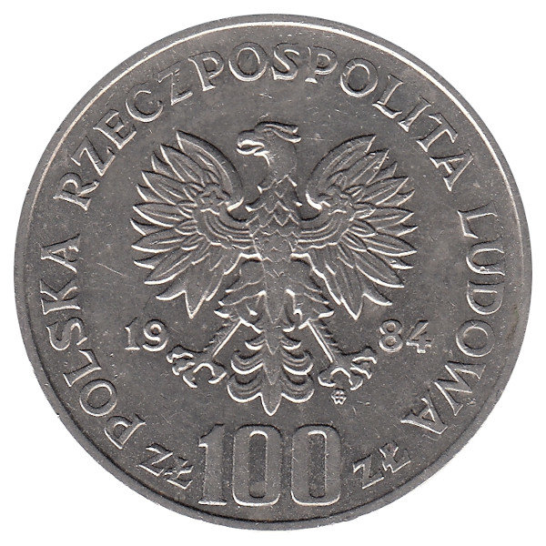 Польша 100 злотых 1984 год