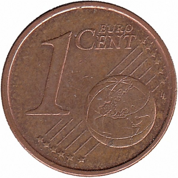 Испания 1 евроцент 2015 год